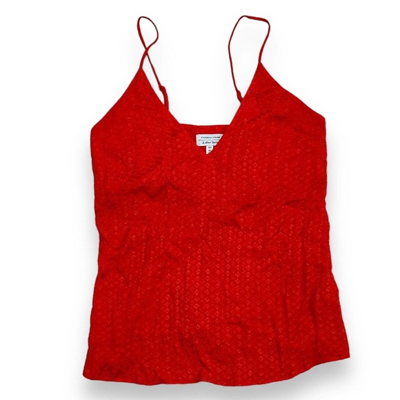 & Other Stories Tops - & Other Stories Stockholm Atelier Women's Size 6 Top V Neck Red Sleeveless Tank